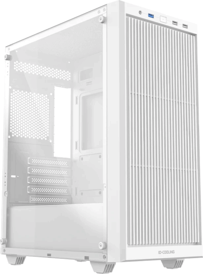 ID-Cooling WARE 300 WH Midi Torony Számítógépház - Fehér