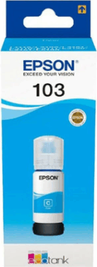 Epson 103 Eredeti Tintapatron 65ml - Cián