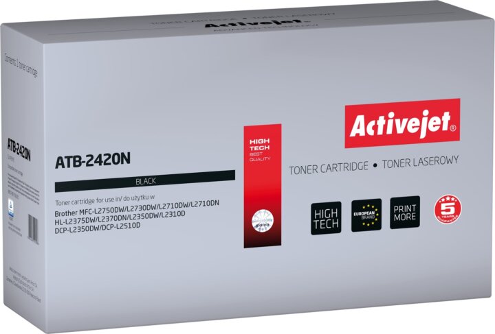 Activejet (Brother TN-2420A) Utángyártott Toner - Fekete