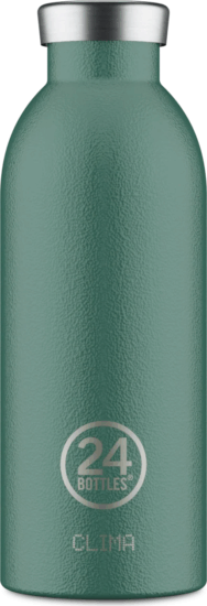 24Bottles 000097 Clima Bottle Rustic Rozsdamentes acél Termosz kulacs 500ml - Zöld