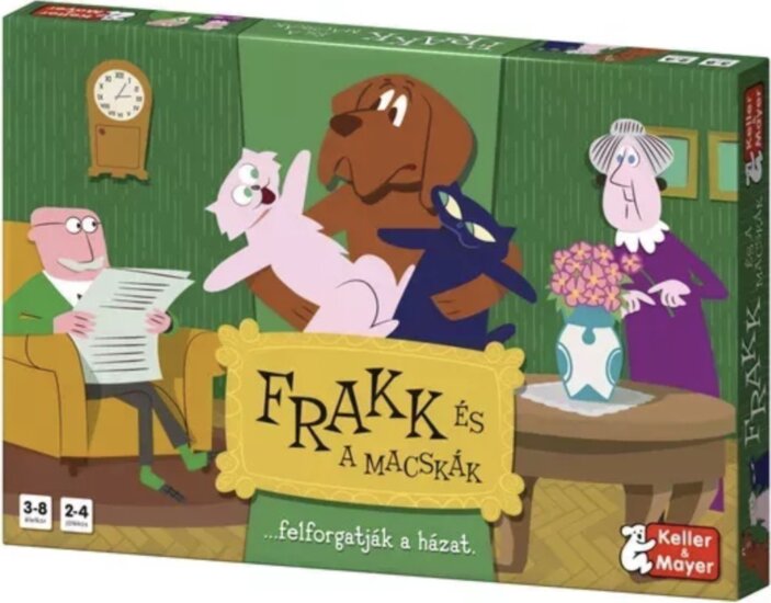 Keller & Mayer Frakk és a macskák családi társasjáték