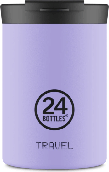 24Bottles Travel Tumbler Erica Dupla falú utazó Termosz bögre 350ml - Lila