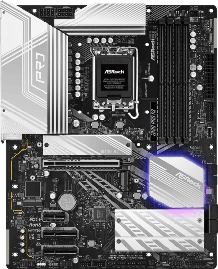 ASRock Z890 Pro RS DDR5 Socket LGA1851 ATX alaplap