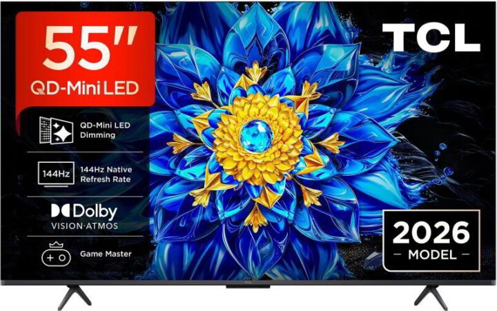 TCL 55" 55P8L 16:9 4K UltraHD QD MiniLED QLED Smart Google TV