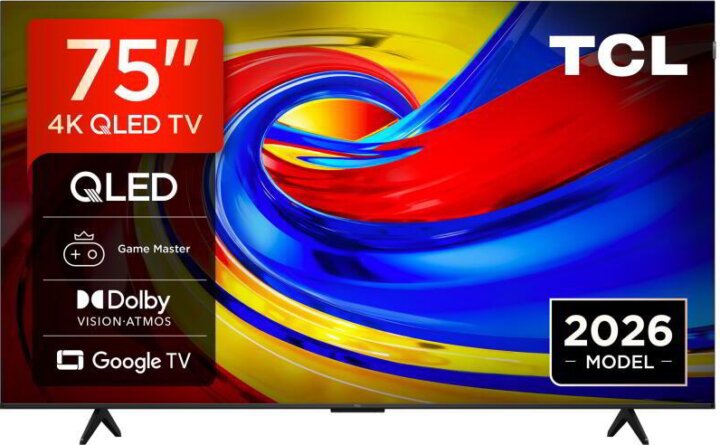 TCL 75" 75P7L 16:9 4K UltraHD QLED Smart Google TV