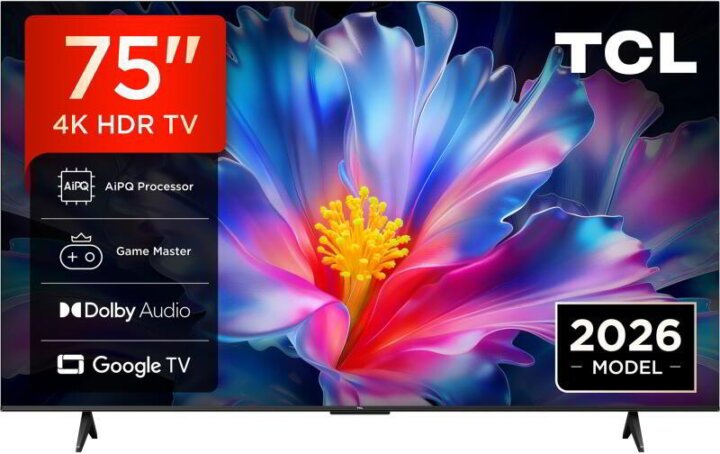 TCL 75" 75P6L 16:9 4K UltraHD LED Smart Google TV