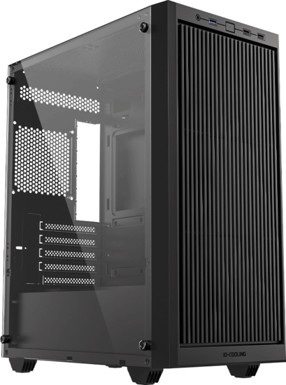 ID-Cooling WARE 300 Midi Torony Számítógépház - Fekete
