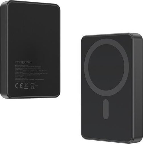 Gembird PB10-WPC15M-01 Mágneses Wireless Powerbank 10000mAh 15W - Fekete