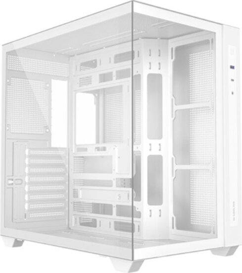 ID-Cooling VIEW 510 WH Midi Torony Számítógépház - Fehér