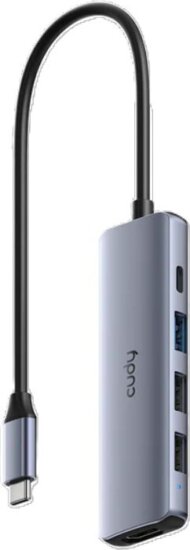 Cudy UH405 USB-C 5-port HUB 4K HDMI porttal