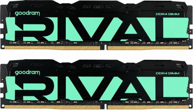 Goodram 32GB / 3200 RIVAL DDR4 UDIMM CL16 Dual RAM KIT (2x16GB)
