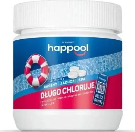 Acrylmed TRIOCHLOR Medence tisztító tabletta 20 g / 0,4 kg