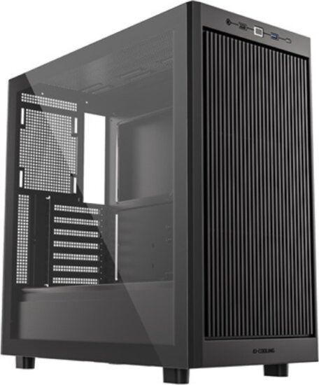 ID-Cooling WARE 510 Midi Torony Számítógépház - Fekete