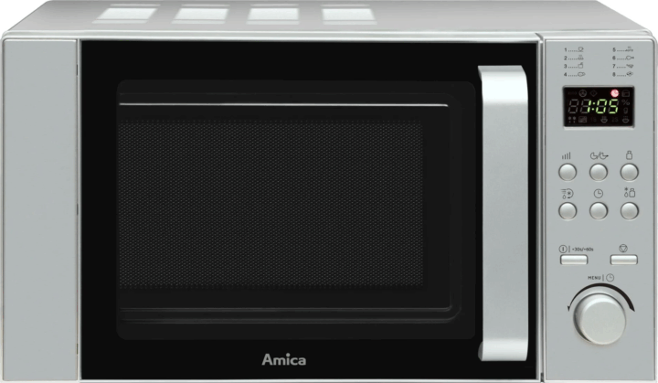 Amica AMGF20E2I Szabadonálló Mikrohullámú sütő 20L 700W - Ezüst