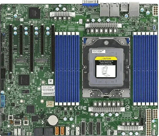 Supermicro MBD-H13SSL-N-O DDR5 Socket SP5 ATX Alaplap