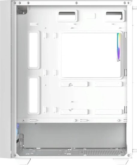 ID-Cooling WARE 300 ARGB WH Mini Tower Számítógépház + 4db 120mm ventilátor - Fehér