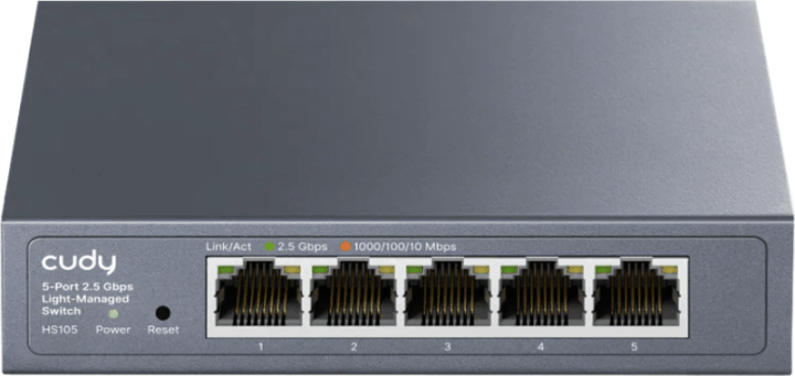 Cudy HS105 3.0 Smart Managed 5-port Gigabit Asztali Switch