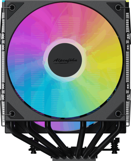 Alpenföhn Matterhorn 2 Aurora Max PWM Univerzális CPU hűtő - Fekete