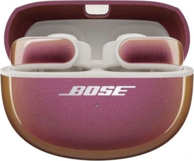 Bose Ultra Open Earbuds Bluetooth Fülhallgató Headset Töltőtokban - Rose Gold