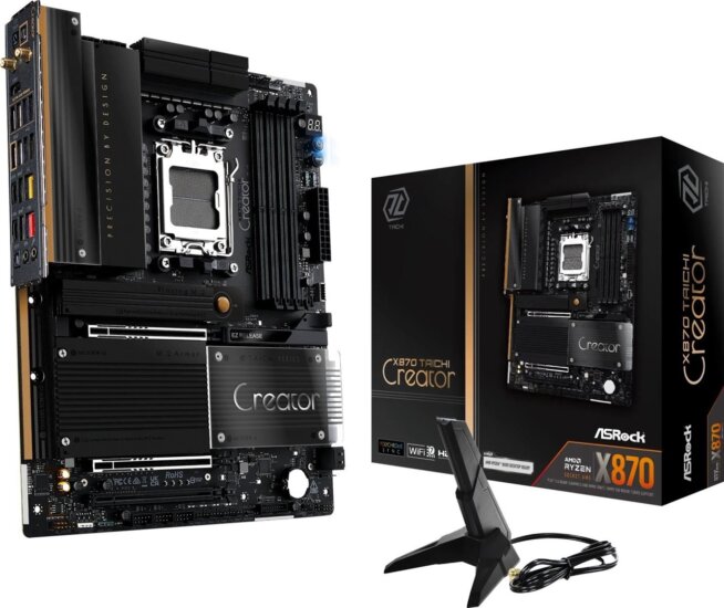 Asrock X870 Taichi Creator DDR5 AMD AM5 ATX Alaplap