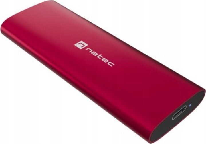 Natec NKZ-2471 Rhino M.2 NVMe Lite USB-C 3.2 Gen 2x1 Külső SSD Ház - Piros