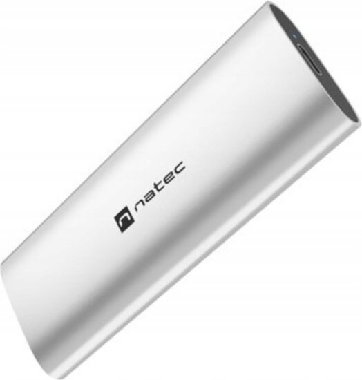 Natec Rhino M.2 NVMe Lite USB-C 3.2 Gen 2x1 Külső SSD Ház - Ezüst