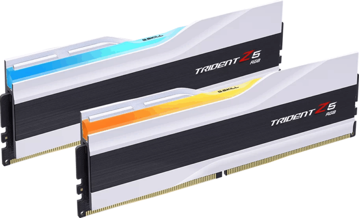 G.Skill Trident Z5 RGB 32GB / 6000 DDR5 DIMM CL36 Dual RAM Kit (2x16GB) - Fehér