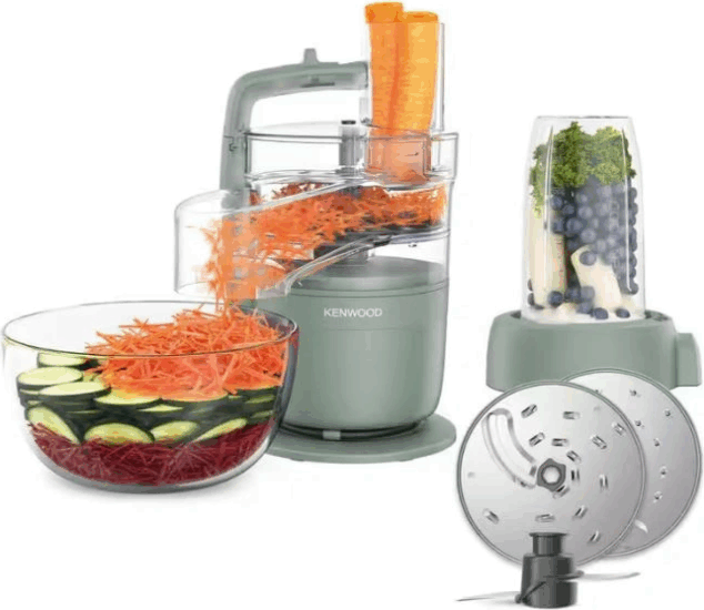 Kenwood FDP23.380.GR Konyhai robotgép 1,3L 900 Watt - Zöld