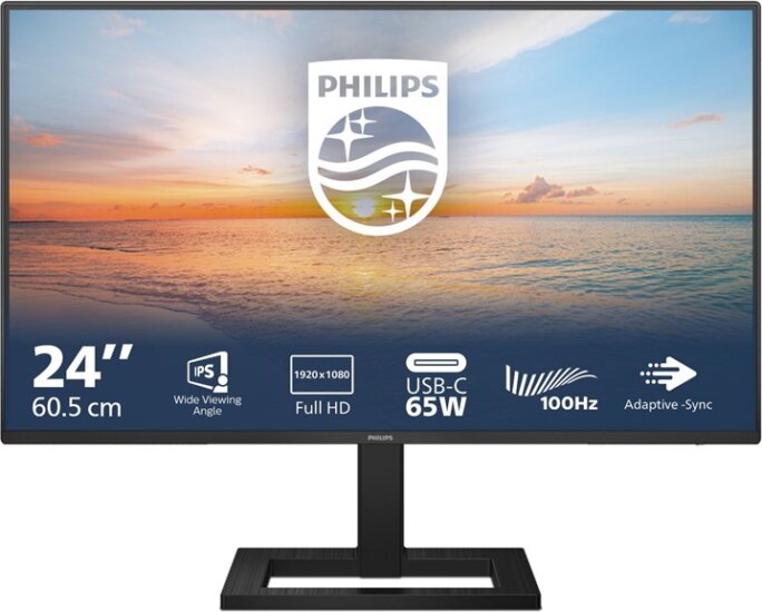 Philips 27" 27E1N1300AE/00 16:9 FullHD IPS LED Monitor - Fekete