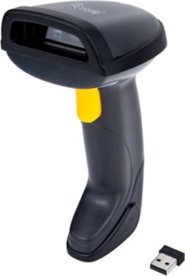 Equip 351024 Wireless 2D Kézi Vonalkódolvasó Állvánnyal - Fekete
