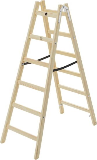 Hailo H40 StandardLine 2x6fokos fa kétoldalas állólétra