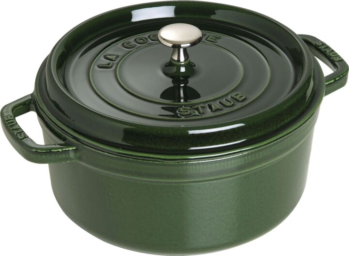 Staub La Cocotte Öntöttvas Lábas Ø 26cm 5,25L - Zöld