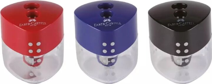 Faber-Castell Grip Kétlyukú Tartályos Kézi hegyező - Többféle