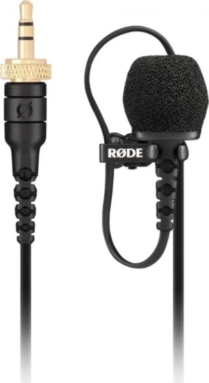 Rode Lavalier II Csiptetős Mikrofon - Fekete