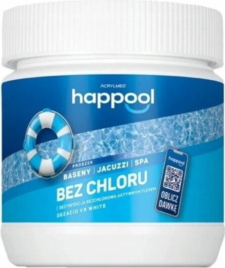 Acrylmed DEZACID VR WHITE Medencevíz fertőtlenítő granulátum 0,4kg