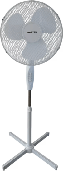 Aarven STL-40B Aero Álló ventilátor 120cm - Fehér