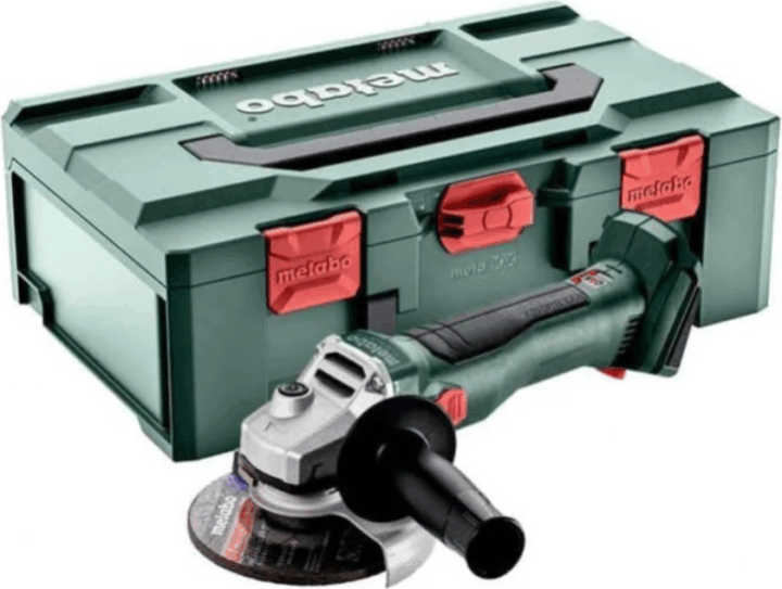 Metabo W 18 L BL 9-125 Akkus Sarokcsiszoló Flex Ø125mm 18V + Koffer (Akku és töltő nélkül)