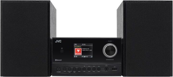 JVC UX-E225B Sztereo Bluetooth Mini HiFi Rendszer - Fekete