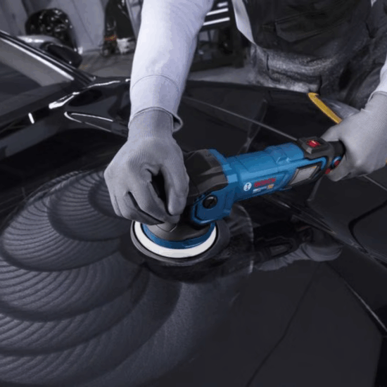 Bosch GPX9-125S Elektromos Polírozógép 125mm 900W