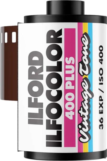 Ilford Ilfocolor 400 Plus Vintage Tone 135/36 35mm Színes Negatív film (2 db)