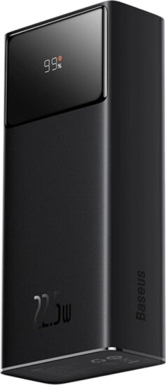 Baseus EnerFill FP41 Powerbank 30000mAh 22.5W + USB-A Kábel 0.3m - Fekete