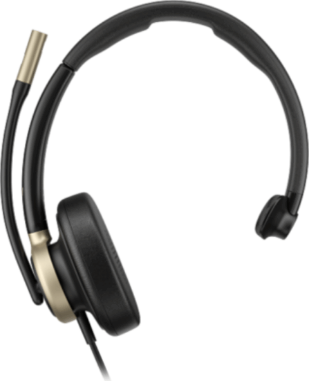 HP Poly Mission 815 USB Mono Headset - Fekete