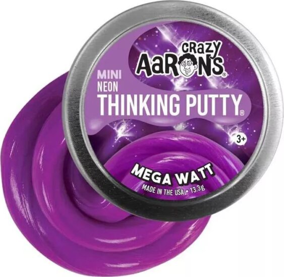 Crazy Aarons Mega Watt intelligens gyurma kicsi - Lila