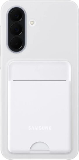Samsung Galaxy A37 5G Kártyatartós Telefon Tok - Világosszürke