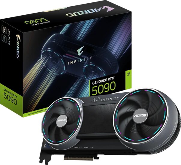Gigabyte GeForce RTX 5090 32GB GDDR7 Infinity OC Videókártya
