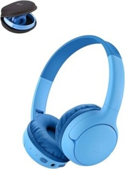 Belkin SoundForm Mini 2 Wireless Bluetooth Gyerek Fejhallgató - Kék