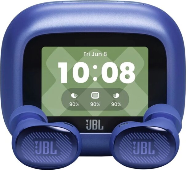JBL Live Buds 4 Bluetooth Fülhallgató Headset Töltőtokban - Kék