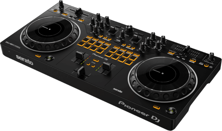 Pioneer DDJ-REV1 2 Csatornás Analóg Keverőpult Mixer - Fekete