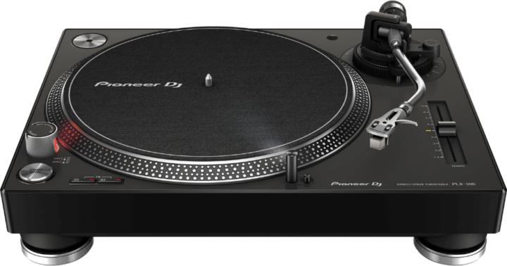 Pioneer PLX-500-K DJ Bakelit Vinyl lemezjátszó - Fekete-Ezüst