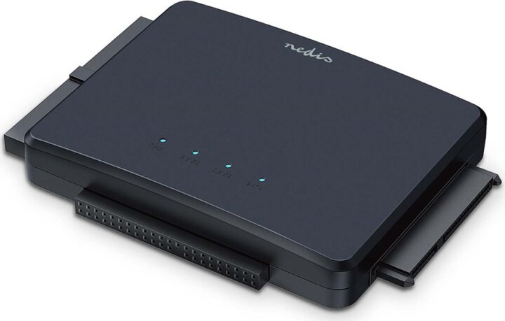 Nedis HDADIS110BK HDD/SSD Dokkoló Állomás (USB 3.2 Gen1 - SATA/IDE)